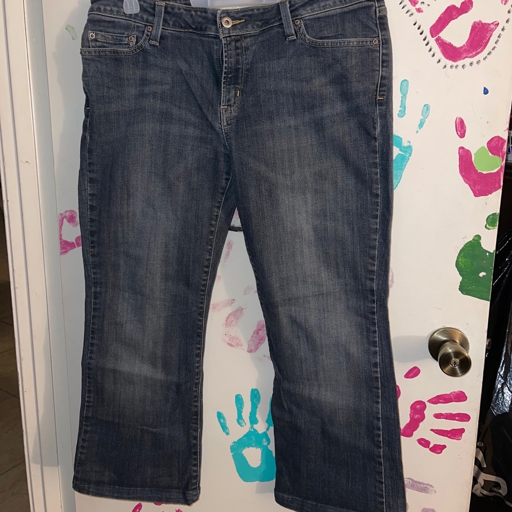 Levis low bootcut jeans